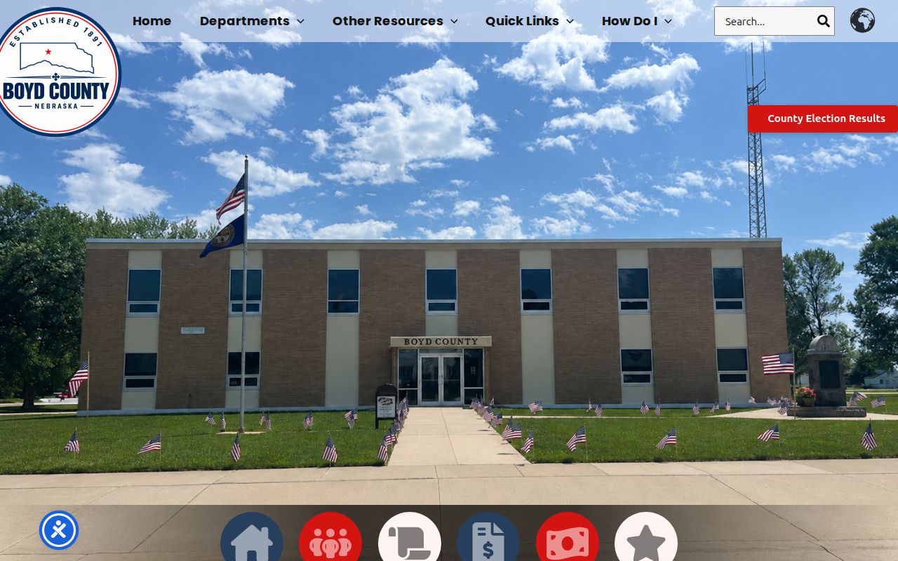 Boyd County court docket courthouse and public access information